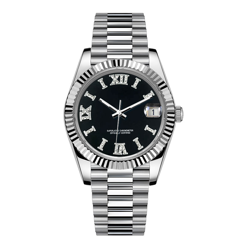 Datejust Presidential Custom Roman Dial Mod