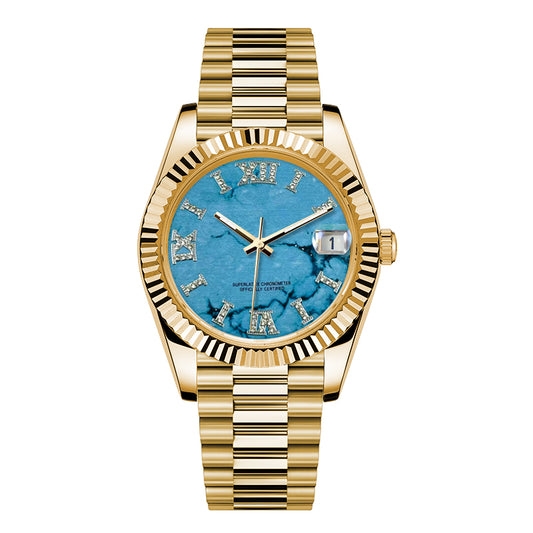 Datejust Presidential Custom Roman Dial Mod
