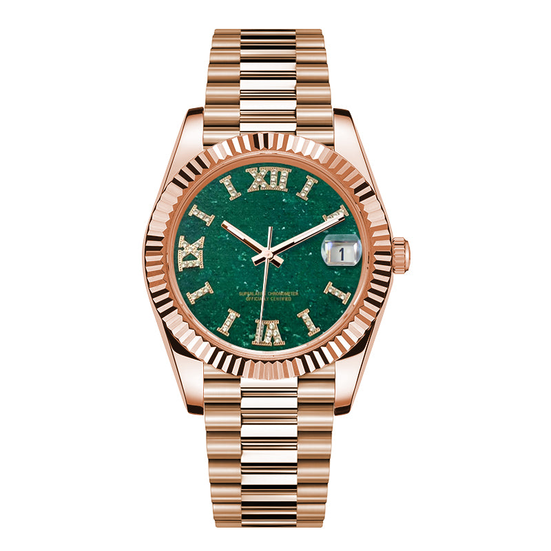 Datejust Presidential Custom Roman Dial Mod