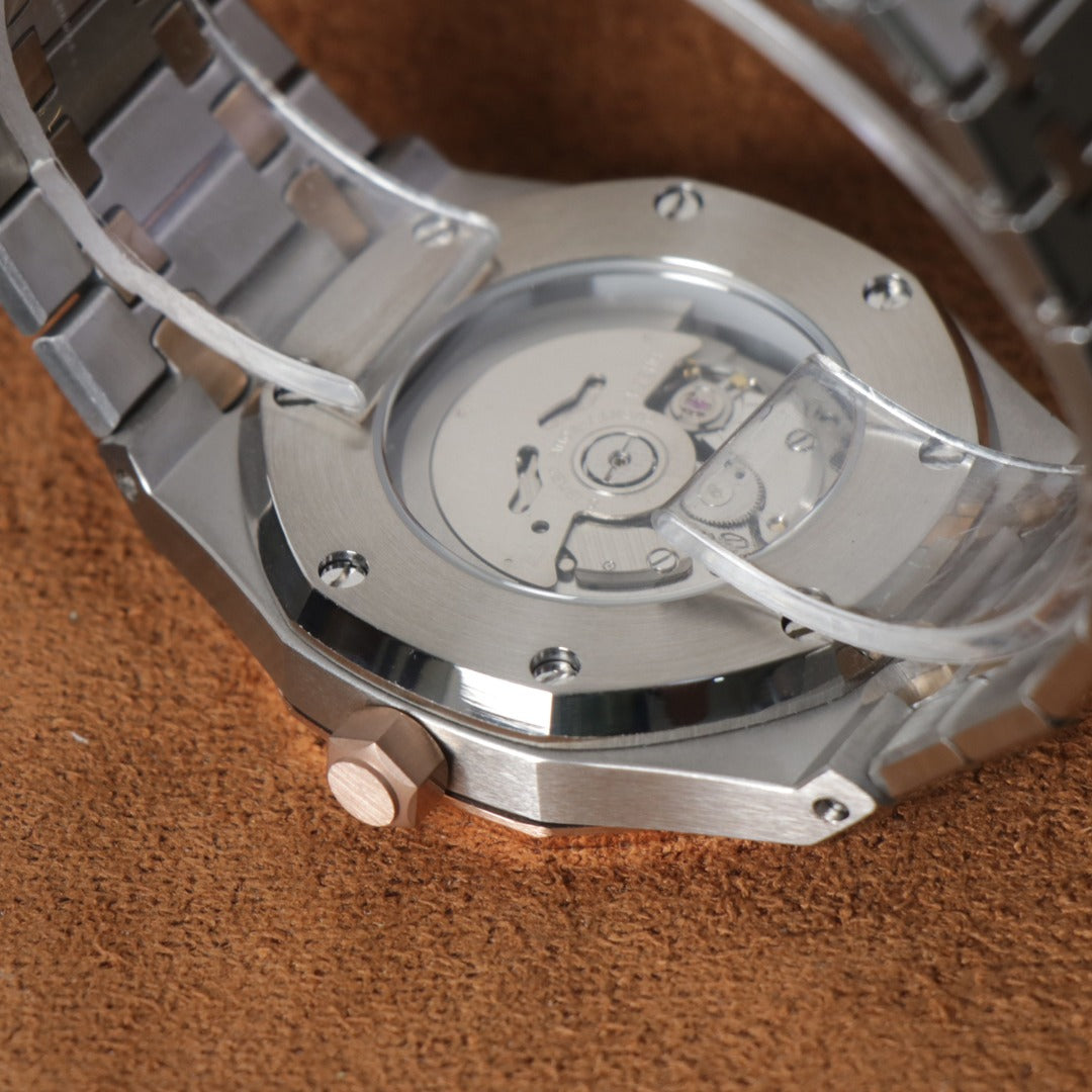 Royal Oak Rose Gold Black Dial