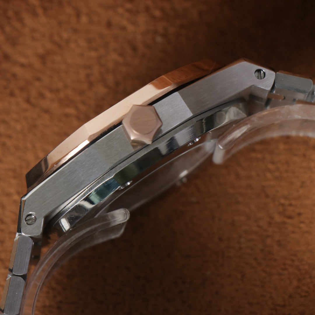 Royal Oak Rose Gold Black Dial