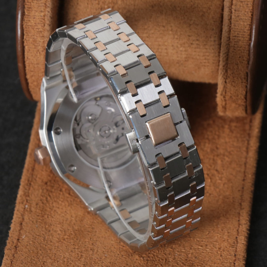 Royal Oak Rose Gold Black Dial